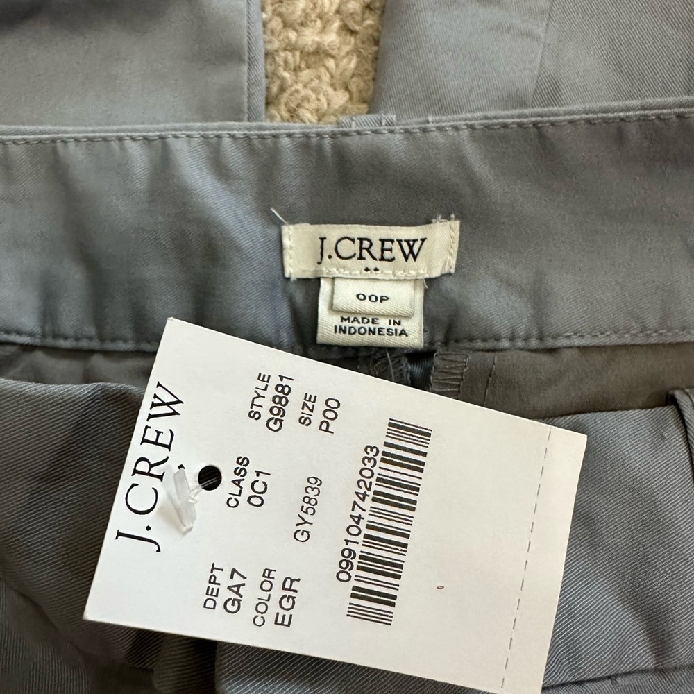 NWT J. Crew Women’s Chino Pants Size 00P Lot of 4 Colors - Picture 12 of 12